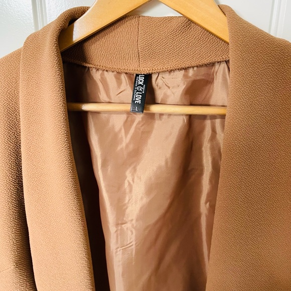 LIKE NEW Lock and Love Women 3/4 Sleeve Blazer. - Picture 6 of 9